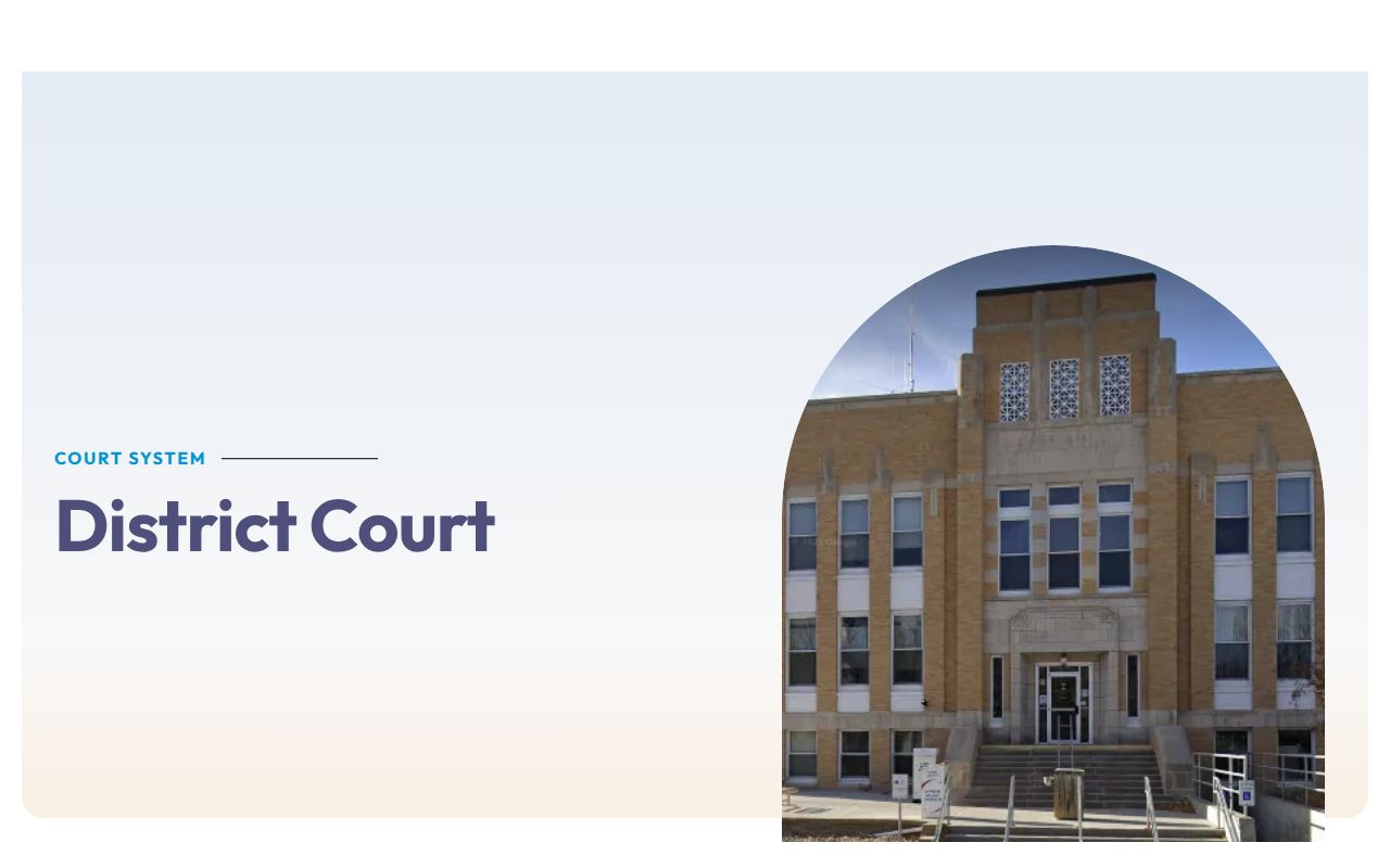 Dawes County District Court clerk and court forms page
